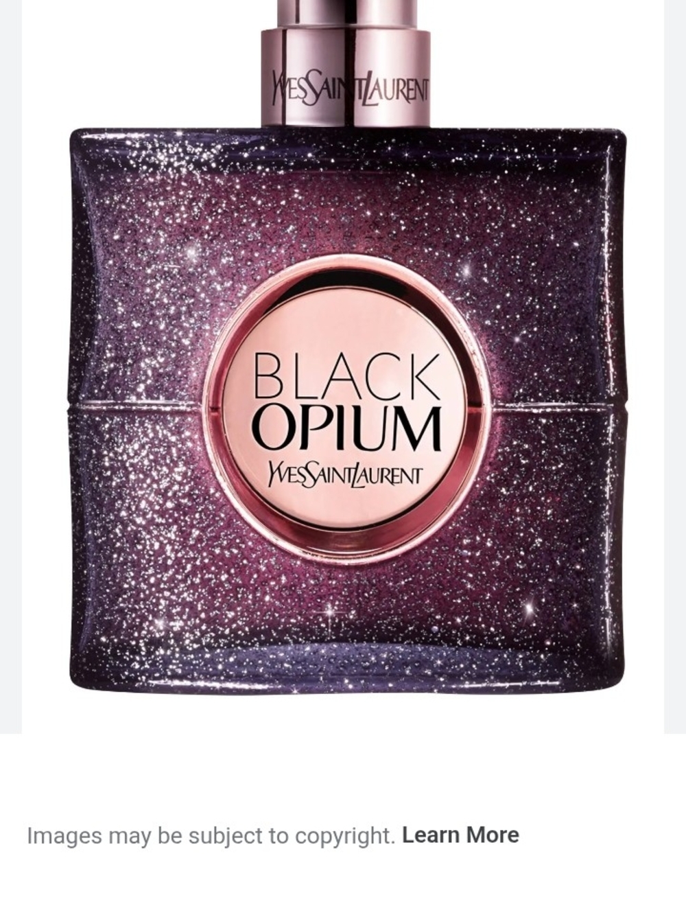 Yves Saint Laurent Black Opium Glittery Fragrance 3oz EDP